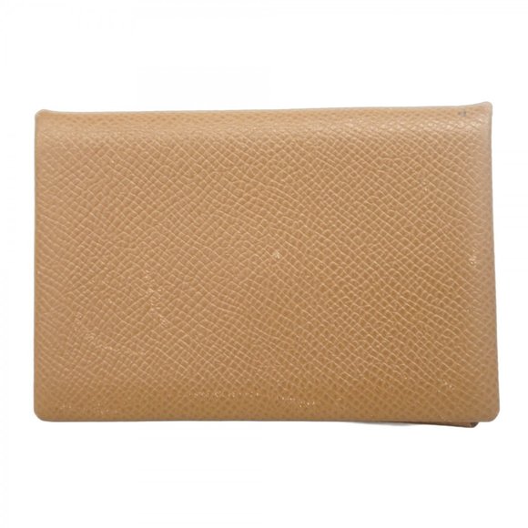 Hermes Hermès Calvi Epsom Leather Business Card Case with C Stamp for Men and... - Picture 1 of 9